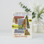 Vintage-briefkaart South Dakota Verenigde Staten Briefkaart (Staand voorkant)