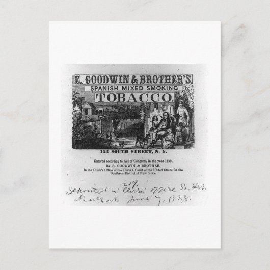 Vintage Briefkaart voor fotografie (Voorkant)