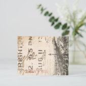 Vintage Brighton Pier Foto Briefkaart (Staand voorkant)