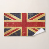 Vintage Britse Union Jack Vlag Bad Handdoek (Handdoek)