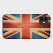 Vintage Britse Vlag Ipone 5 Hoesje (Achterkant (horizontaal))