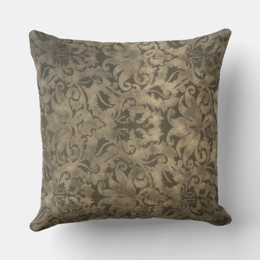 Vintage Brocade Sierkussen (Achterkant)