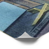 Vintage, Brooklyn Bridge, New York. Poster (Hoek)