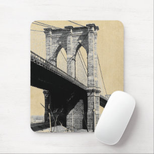 Vintage Brooklyn Bridge NYC Muismat