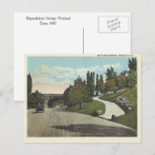 Vintage Brooklyn New York Briefkaart (Voorkant / Achterkant)