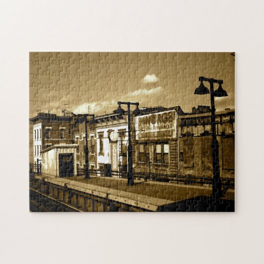 Vintage Brooklyn Puzzle Legpuzzel (Horizontaal)