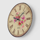 Vintage bruiloft grote klok (Hoek)