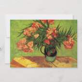 Vintage bruiloft uitnodigingen Vincent van Gogh (Achterkant)