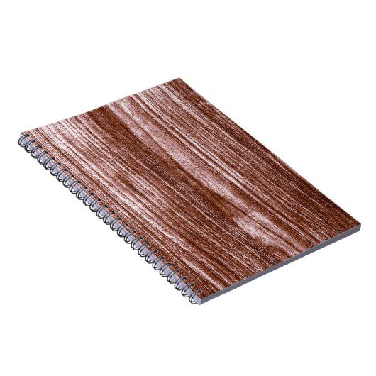 Vintage bruin Roos Notitieboek (Rechterzijde)