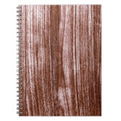 Vintage bruin Roos Notitieboek (Voorkant)