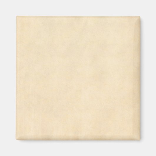 Vintage Buckskin Sjabloon leerlooster Magneet (Voorkant)