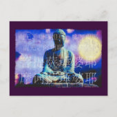 Vintage Buddha Briefkaart (Voorkant)