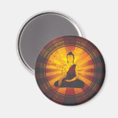 Vintage Buddha Magneet (Voorkant / Achterkant)