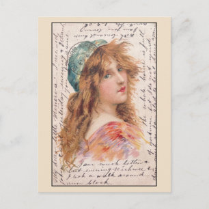 Vintage Buenos Aires 1906 Portret Briefkaart