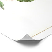 Vintage bundel bloemen afbeelding poster (Hoek)