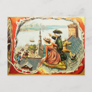 Vintage Bunker Hill Briefkaart