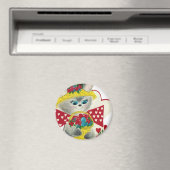 Vintage Bunny Hallo Magneet (Insitu (Vaatwasser))