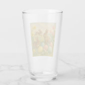 Vintage Bunny/Rabbit Easter Egg/Spring   Glas (Achterkant)