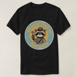 Vintage Burnaby BC Ontspannen Wasbeer T-shirt