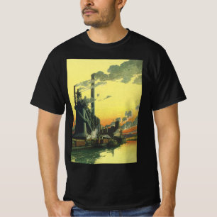 Vintage Business Fabriek, Productie op een Steiger T-shirt