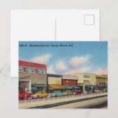 Vintage, Business, Rocky Mountain, North Carolina Briefkaart (Voorkant / Achterkant)