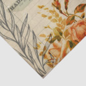 Vintage Butterflies en Ephemera-ontkoppeling Tissuepapier (Detail)