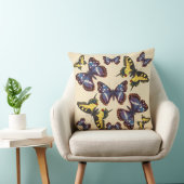 Vintage Butterflies Kussen (Stoel)
