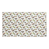 Vintage Butterflies Kussensloop (Achterkant-Links)