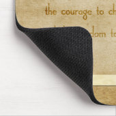 Vintage Butterflies Serenity Prayer Muismat (Hoek)