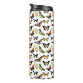 Vintage Butterflies Thermosbeker (Geroteerd rechts)