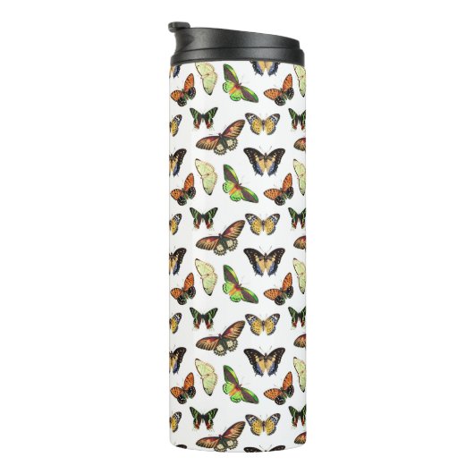 Vintage Butterflies Thermosbeker (Geroteerd rechts)