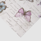 Vintage Butterfly Ephemera Tissuepapier (Detail)