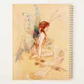 Vintage Butterfly Fairy Planner (Achterkant)