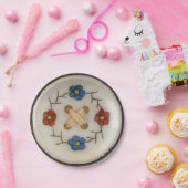 Vintage Button Ronde Bord (Feest)