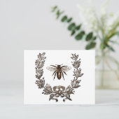 Vintage Buzz Briefkaart (Staand voorkant)