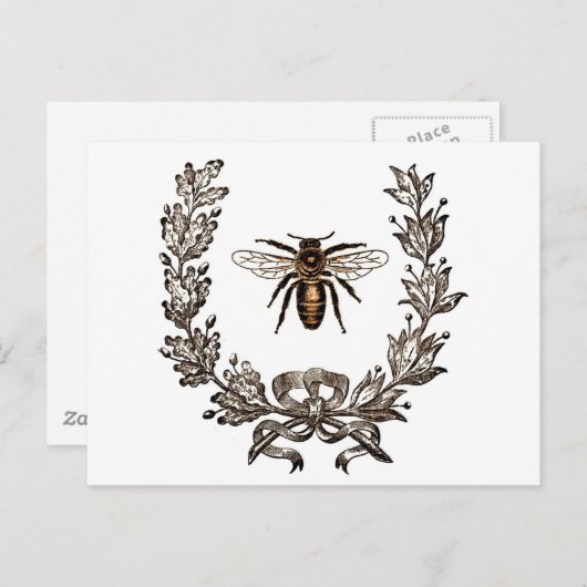 Vintage Buzz Briefkaart (Voorkant / Achterkant)