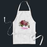 Vintage Cabbage Rose Elegance  Standaard Schort<br><div class="desc">Elevate your cooking skills with this stylish and durable print-on-demand apron,  designed for chefs,  bakers and home cooks who want both protection and personality in the kitchen.  </div>