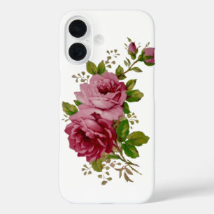 Vintage Cabbage Rose Elegantie Hoesje