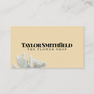 Vintage Cactus Visitekaartje