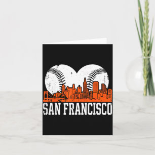 Vintage cadeau voor mannen met San Francisco skyli Kaart