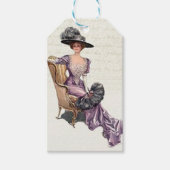 Vintage Cadeaulabel (Voorkant)