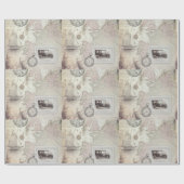 Vintage Cadeaupapier (Vlak)