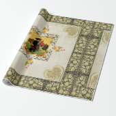 vintage cadeaupapier (Uitgerold)