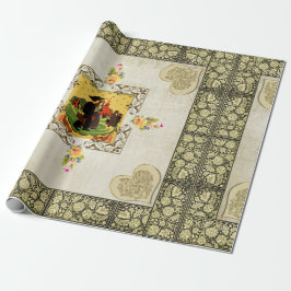 vintage cadeaupapier