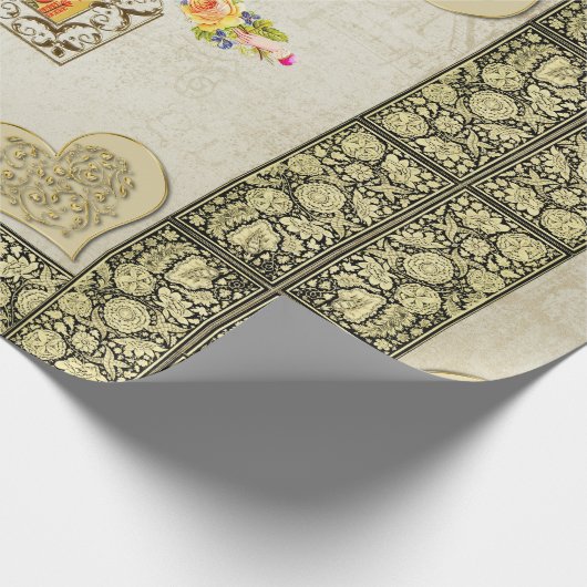 vintage cadeaupapier (Hoek)