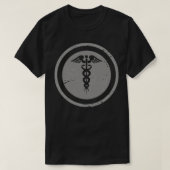 Vintage Caduceus Artwork T-shirt (Design voorkant)