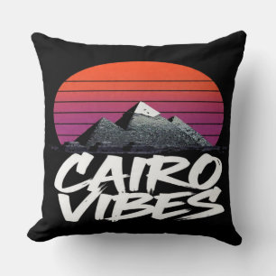 Vintage Caïro Sfeer Egyptische Straatstijl & Rei Kussen