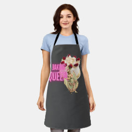 Vintage Cake Baking Queen Schort