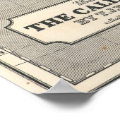 Vintage California 1845 Map Poster (Hoek)