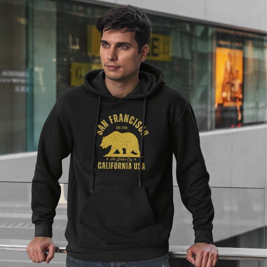 Vintage California Bear – San Francisco Edition Hoodie